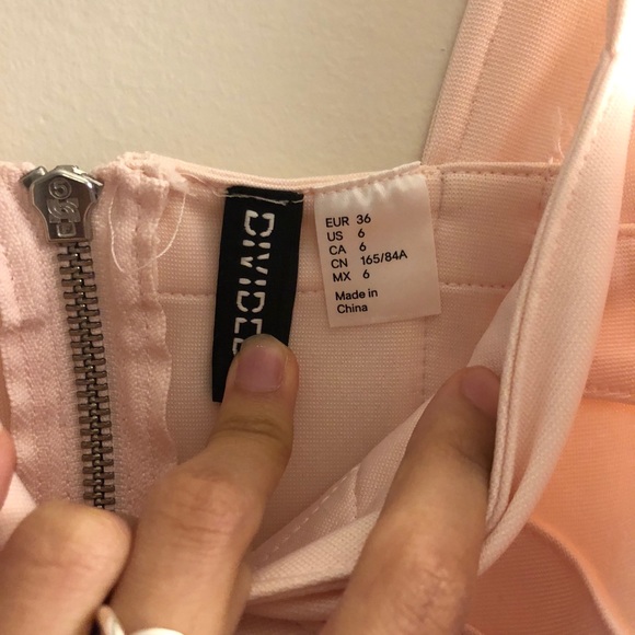 Bandage Dress in Baby Pink. - Picture 3 of 3